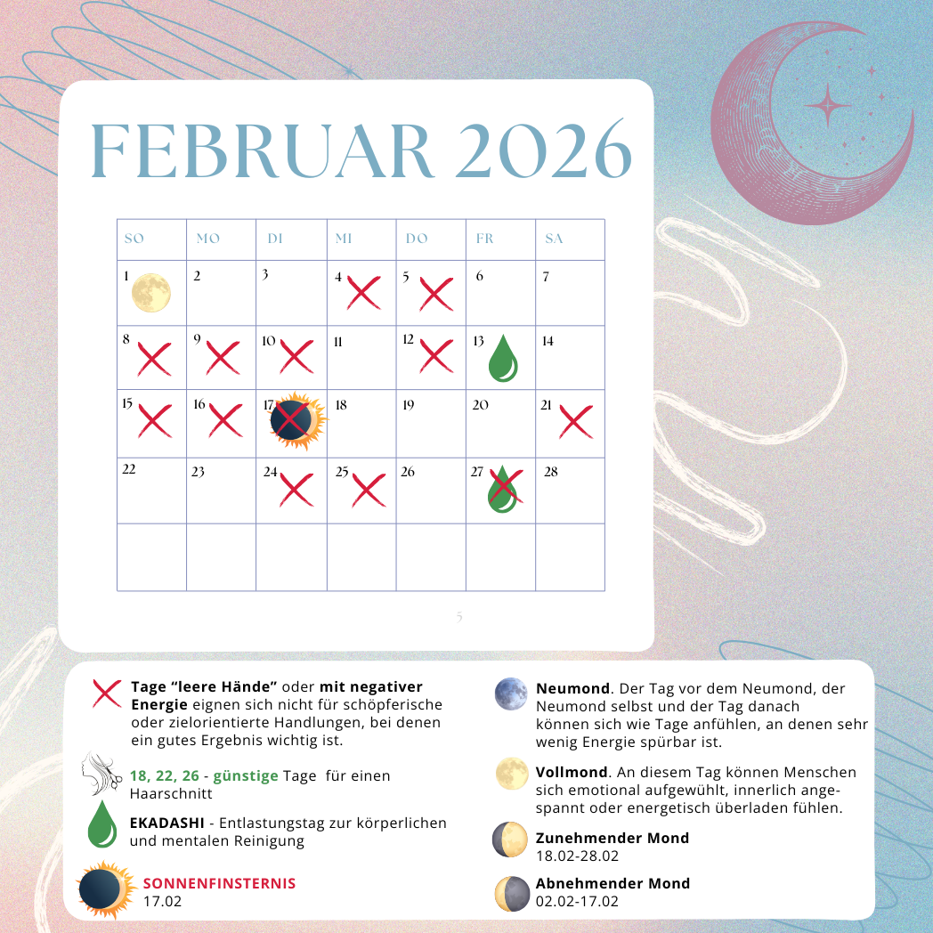 Mondkalender für Oktober 2025 Kalender für Oktober 2025 mit ungünstigen Tagen, Vollmond- und Neumond Tagen